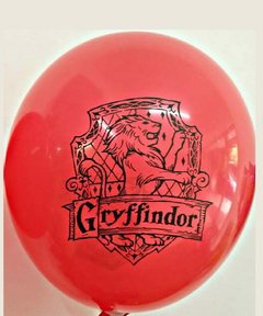 10 Globos impresos Escudos Harry Potter