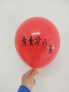 10 Globos impresos StrangerThigs Nuevo - comprar online