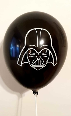10 GLOBOS STAR WARS DARTH VADER
