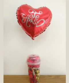 Arreglo con golosinas