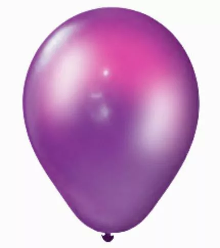 Globox Violeta perlado 12 pulg. x 50 u