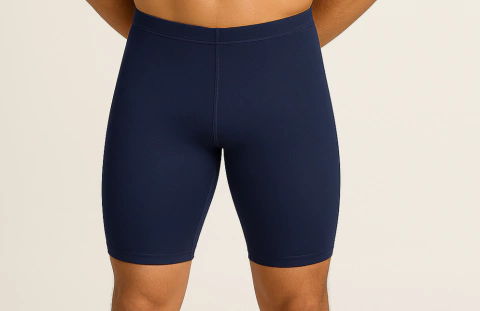 Bermuda Térmica Lycra AL Barro Branco - comprar online