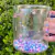 Caneca de Vidro Duplo com Estrelinhas Azuis – 300ml 
