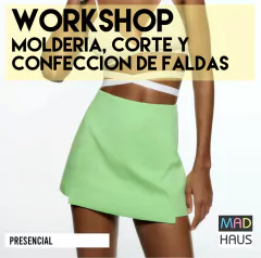 WORKSHOP MOLDERÍA, CORTE Y CONFECCIÓN FALDAS
