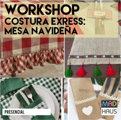 WORKSHOP COSTURA EXPRESS: MESA NAVIDEÑA - comprar online