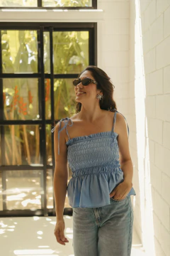 Blusa emiliana capri - loja online