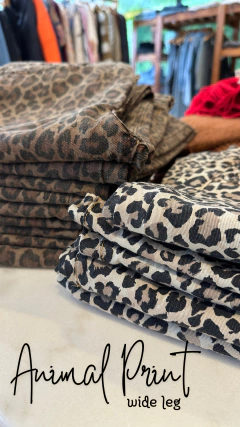 Wide leg Animal Print - comprar online