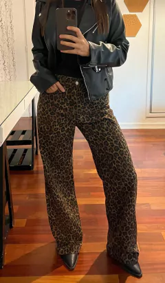 Wide leg Animal Print - comprar online