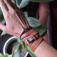 Pulsera de Cuero - Divinuras