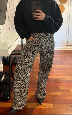 Wide leg Animal Print