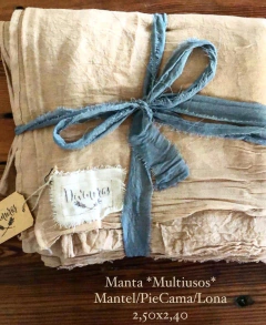 Mantel Gasa Camel - comprar online