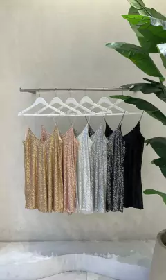 Vestido Gloss lentejuelas - comprar online