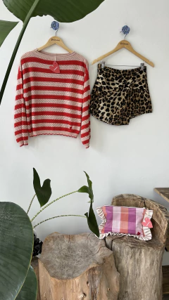 Falda Lino Animal en internet
