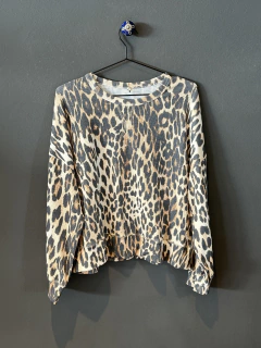 Buzo Wafle animal print