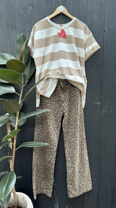 Wide leg Animal Print - tienda online