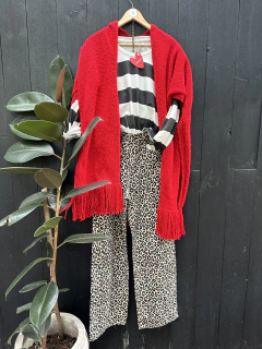 Wide leg Animal Print - tienda online