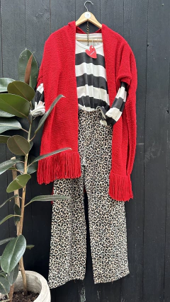 Wide leg Animal Print - Divinuras