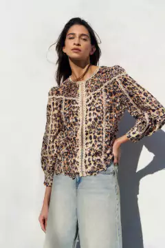 Blusa Broderie Animal - Divinuras