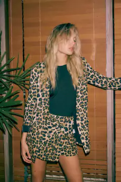 Blazer Lino Animal