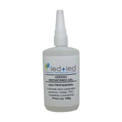10 Kit Adesivo Instantâneo Gel + Acelerador Ativador - LED + LED - Comunicação Visual - Ferramentas - Soluções