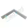 Emenda Teto Parede p/ Perfil Embutir 24x7mm Branco - comprar online