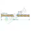 Fita LED 3528 240L/M Branco Quente Rolo 5 metros - comprar online