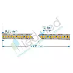 Fita LED 3528 240L/M Branco Quente Rolo 5 metros - comprar online