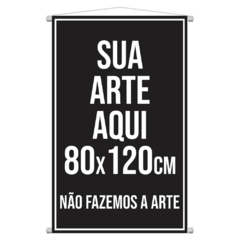 Banner Lona Impressa 80x120cm - comprar online