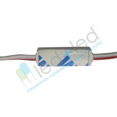 100 Módulo Mini LED com Lente 160° Branco Puro 10000k na internet