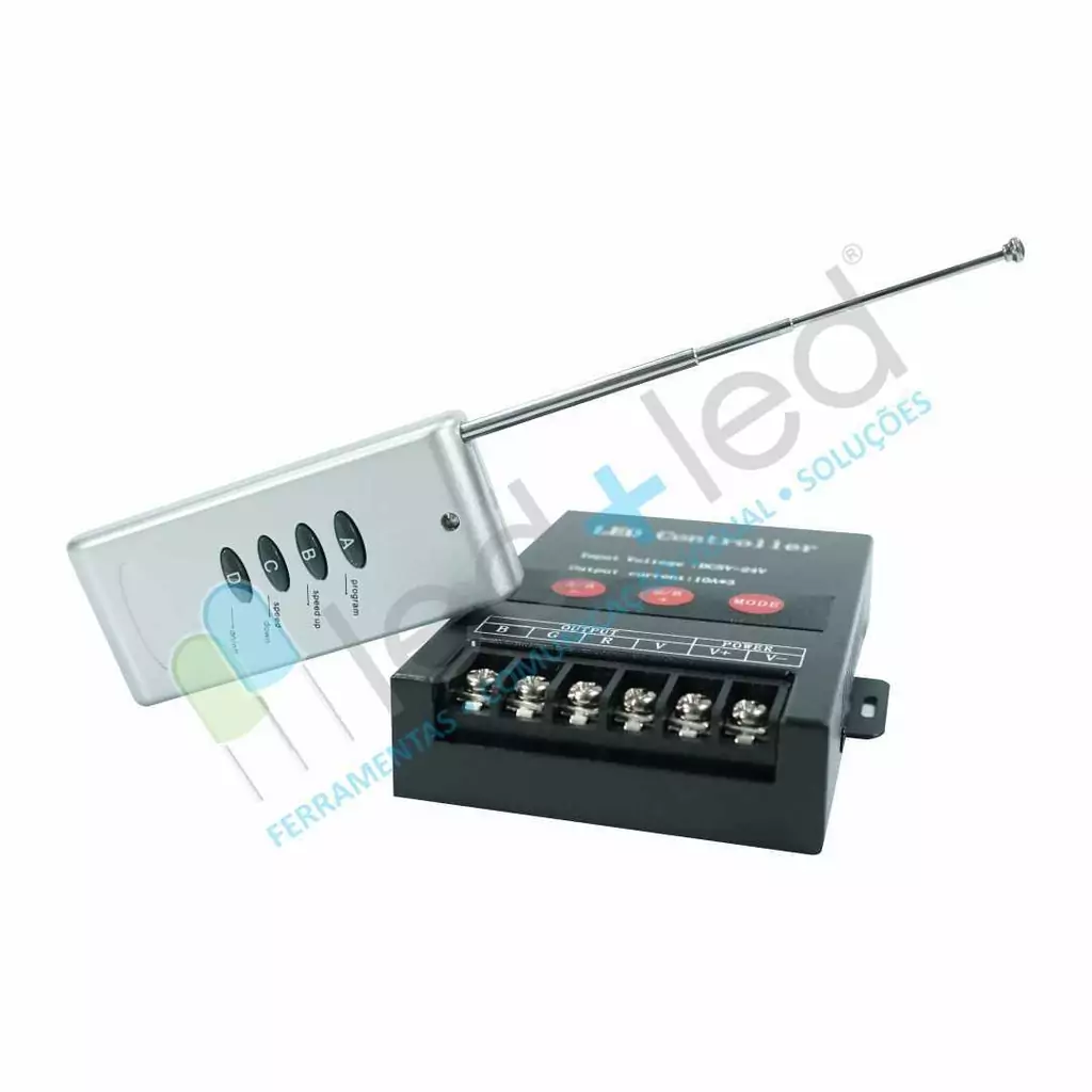 Controladora LED RGB 360W com Controle Remoto