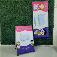 Kit 1 Cavalete 59x92cm + 1 Faixa 135x60cm - comprar online