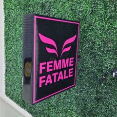 Luminoso Retangular 50x60cm 2 Faces Policarbonato Adesivado - LED + LED - Comunicação Visual - Ferramentas - Soluções