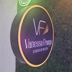 Luminoso Redondo 80cm 2 Faces Policarbonato Adesivado - comprar online