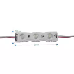 20 Módulo LED 220V com Lente Branco Puro 10000k - LED + LED - Comunicação Visual - Ferramentas - Soluções