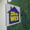 Placa 60x60cm Dupla Face em ACM Adesivado - loja online