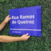 5 Placa Sinalização 40x30cm em PVC 3mm - LED + LED - Comunicação Visual - Ferramentas - Soluções