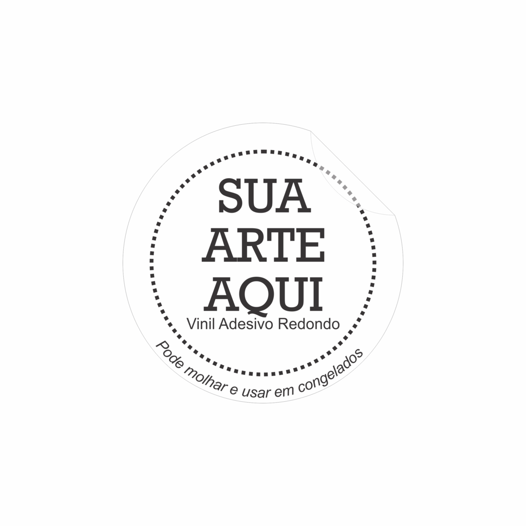Etiqueta Personalizada 3cm - 100un - comprar online