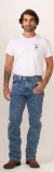 0110 - 11 - 552506 - Calça Masculina Full Horse Wester Reta