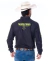 2004-19 - CP008 - Camisa Masc Texas Farm Bordada Preto/Logo Amarelo Neon - comprar online