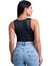 3746-11- BO001 - Body Cirê S/ Manga Texas Farm PRETO - comprar online