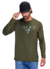 0908-6 - 3091 Camiseta UV50+Masculina All Hunter Verde Militar