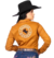 3067-8 - Camisete Feminina Radade ML Bordada New Western Caramelo/Mostarda - comprar online