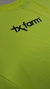 2538-18 - Camiseta UV50+ Térmica Feminina Texas Farm Amarelo Neon/Logo Preta - comprar online