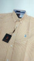 0492-6 - Camisa M/L AUSTIN WESTERN Xadrez Amarelo/Laranja/Branco