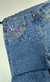 2272-17 - 5221- Calça Infantil Feminina BootCut Medium Wash Bordada - comprar online