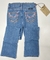 2272-17 - 5221- Calça Infantil Feminina BootCut Medium Wash Bordada na internet
