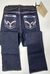 2272-18- 5202- Calça Infantil Feminina BootCut Amaciado Bordada na internet