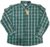 2158-48 - Camisa Masculina Radade ML Xadrez Verde Militar/Azul/Vermelho