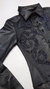 1168-4- 3185 - Body Feminino Country&Cia Preto Pedraria - Armazém Country