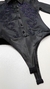 Imagem do 1168-4- 3185 - Body Feminino Country&Cia Preto Pedraria